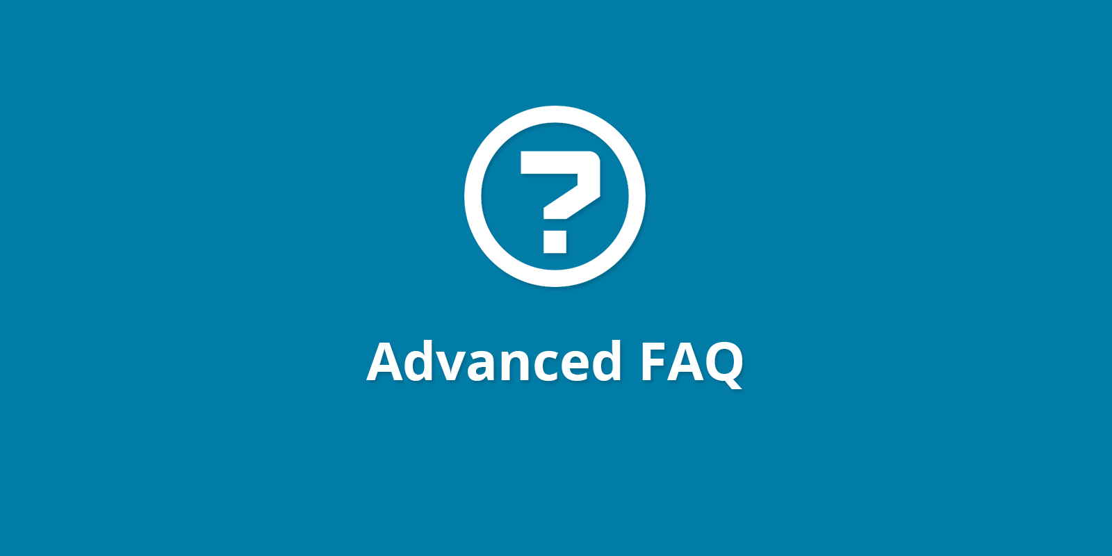 WPB Advanced FAQ PRO