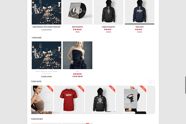 WooCommerce Products Slider Themes