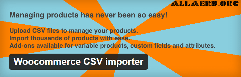 WooCommerce CSV importer